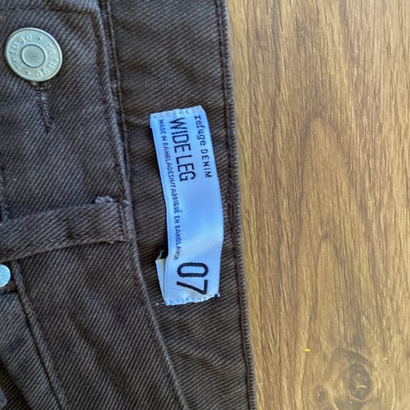 Brown Refuge Denim Pants - Picture 3 of 3
